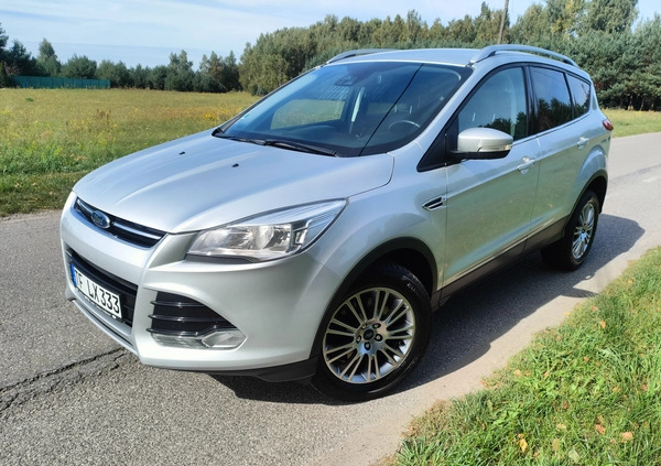 Ford Kuga cena 49700 przebieg: 212000, rok produkcji 2013 z Izbica Kujawska małe 254